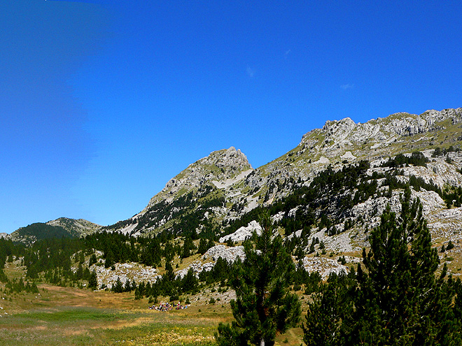 Pohoří Prenj v centru Dinárských Alp