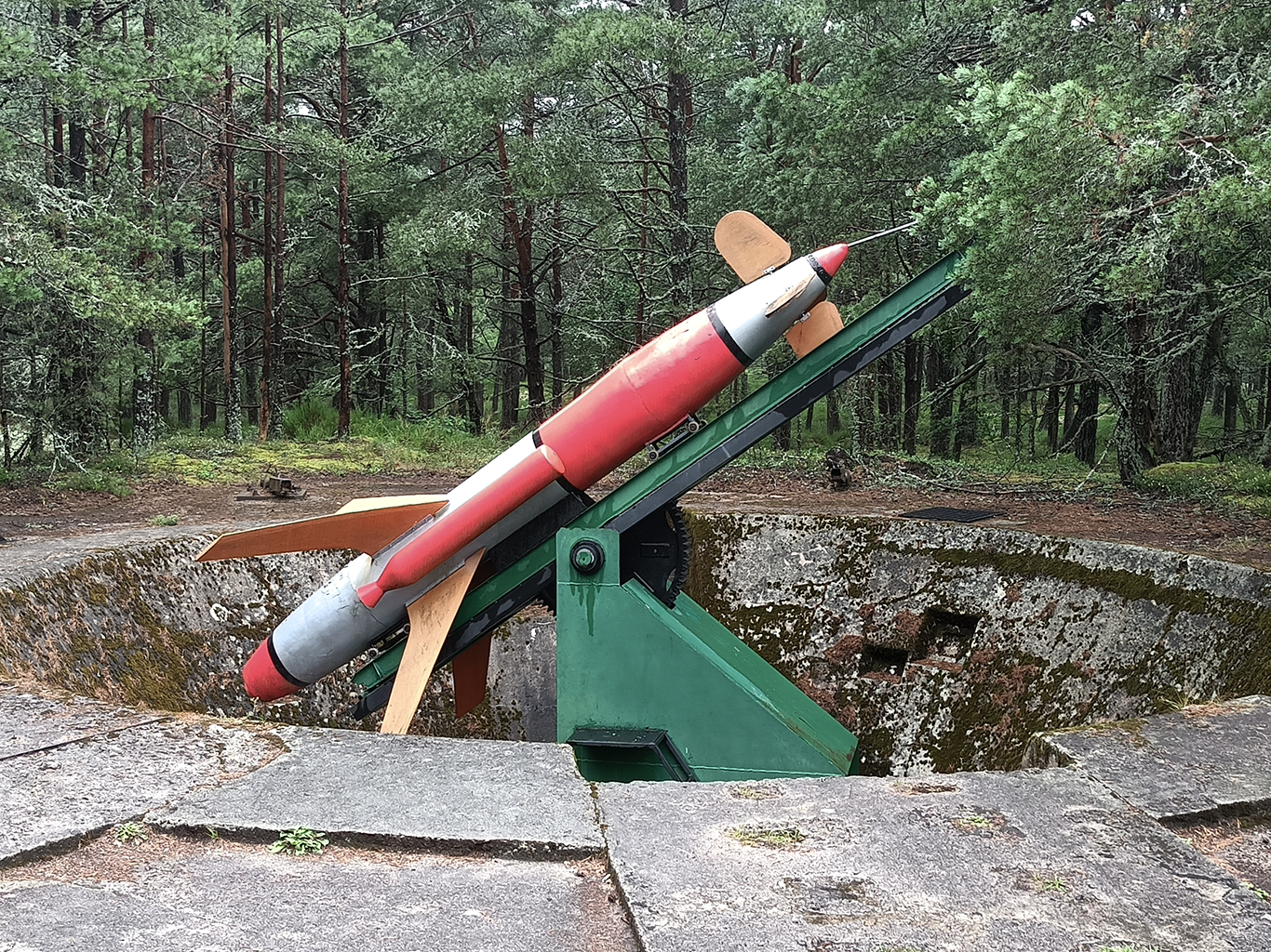 V Sloviňském NP nacisté provozovali odpaliště raket