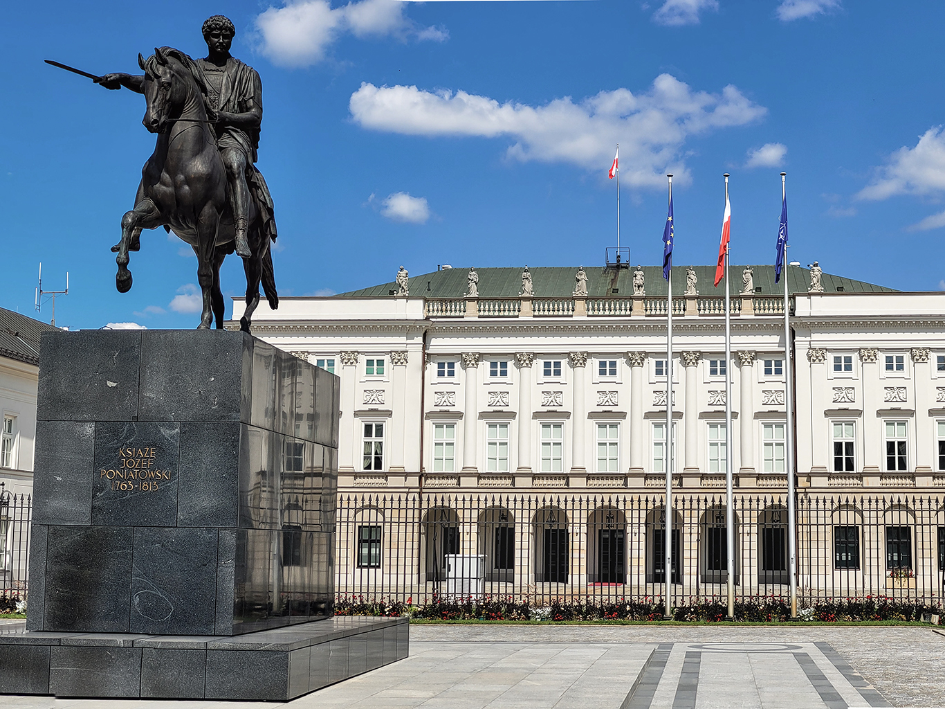 V paláci na Krakovském předměstí sídlí polský prezident