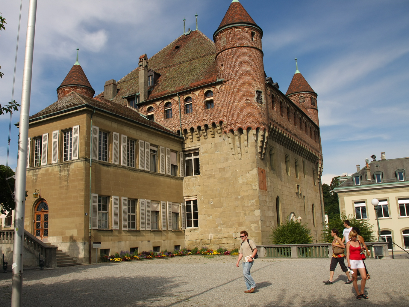 Chateau St. Maire v Lausanne