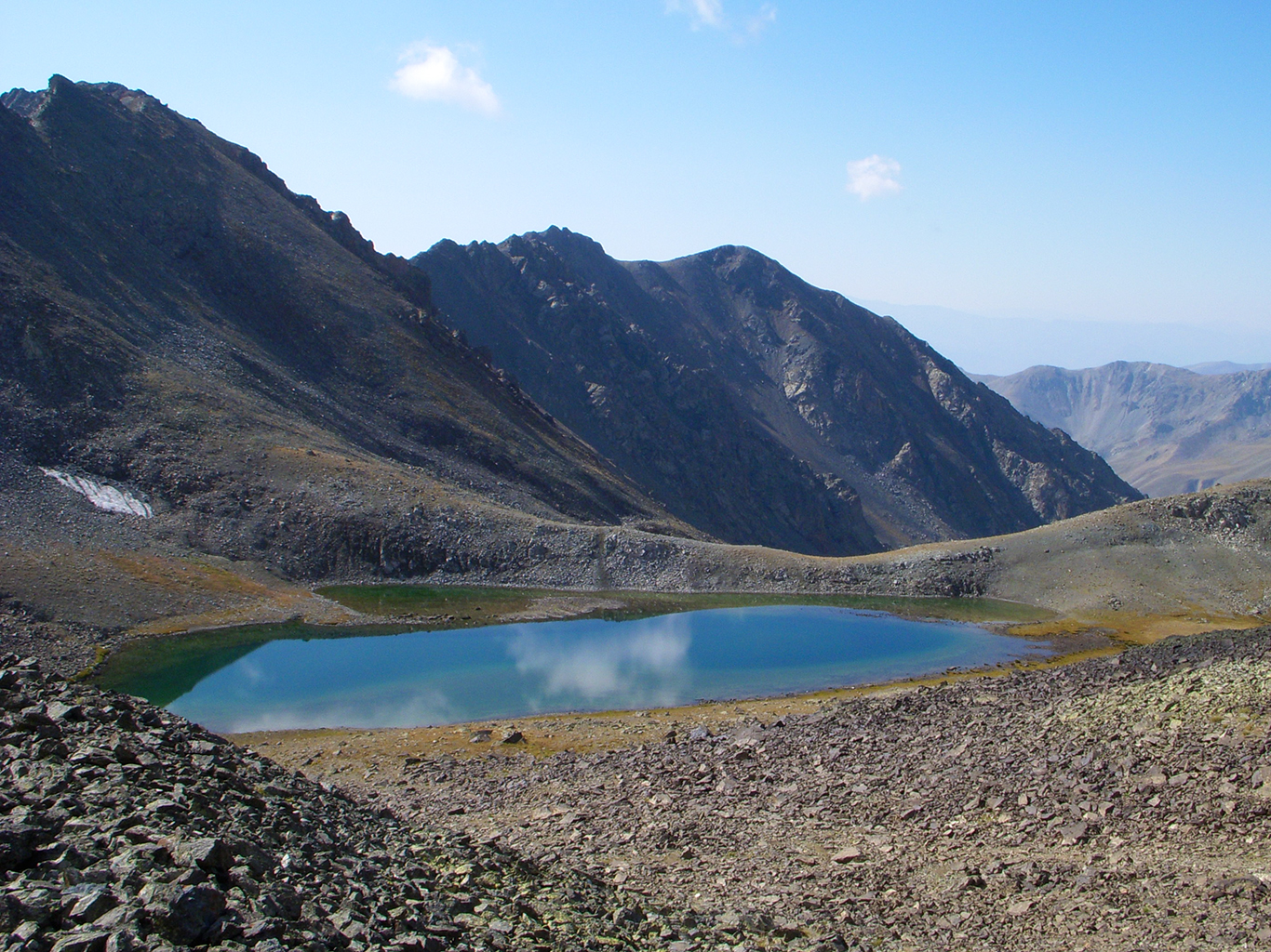 Pohoří Kačkar - jezero Deniz Gölü