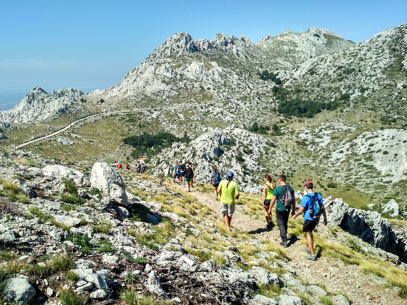 Túra v jižní části chorvatského pohoří Velebit