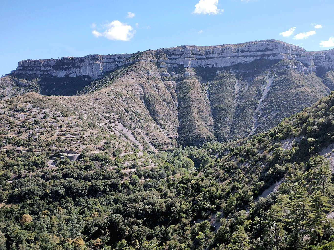 Cirque de Navacelles je na Seznamu přírodního dědictví UNESCO