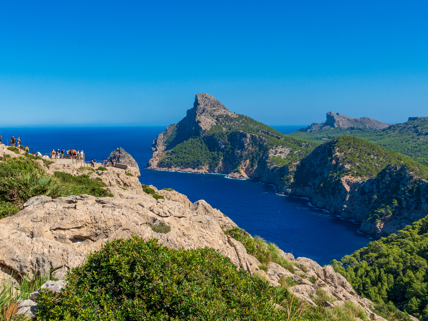 Mirador Es Colomer nabízí úchvatné výhledy na severní část ostrova