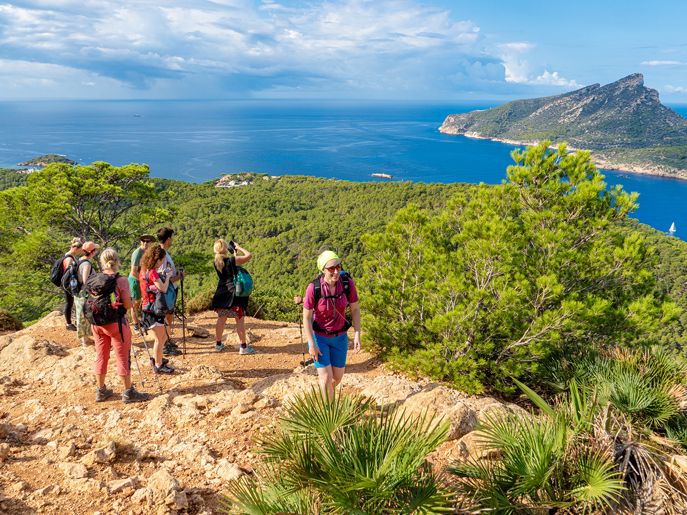 Túra z městečka Sant Elm k vyhlídce Mirador de Ricardo Roca