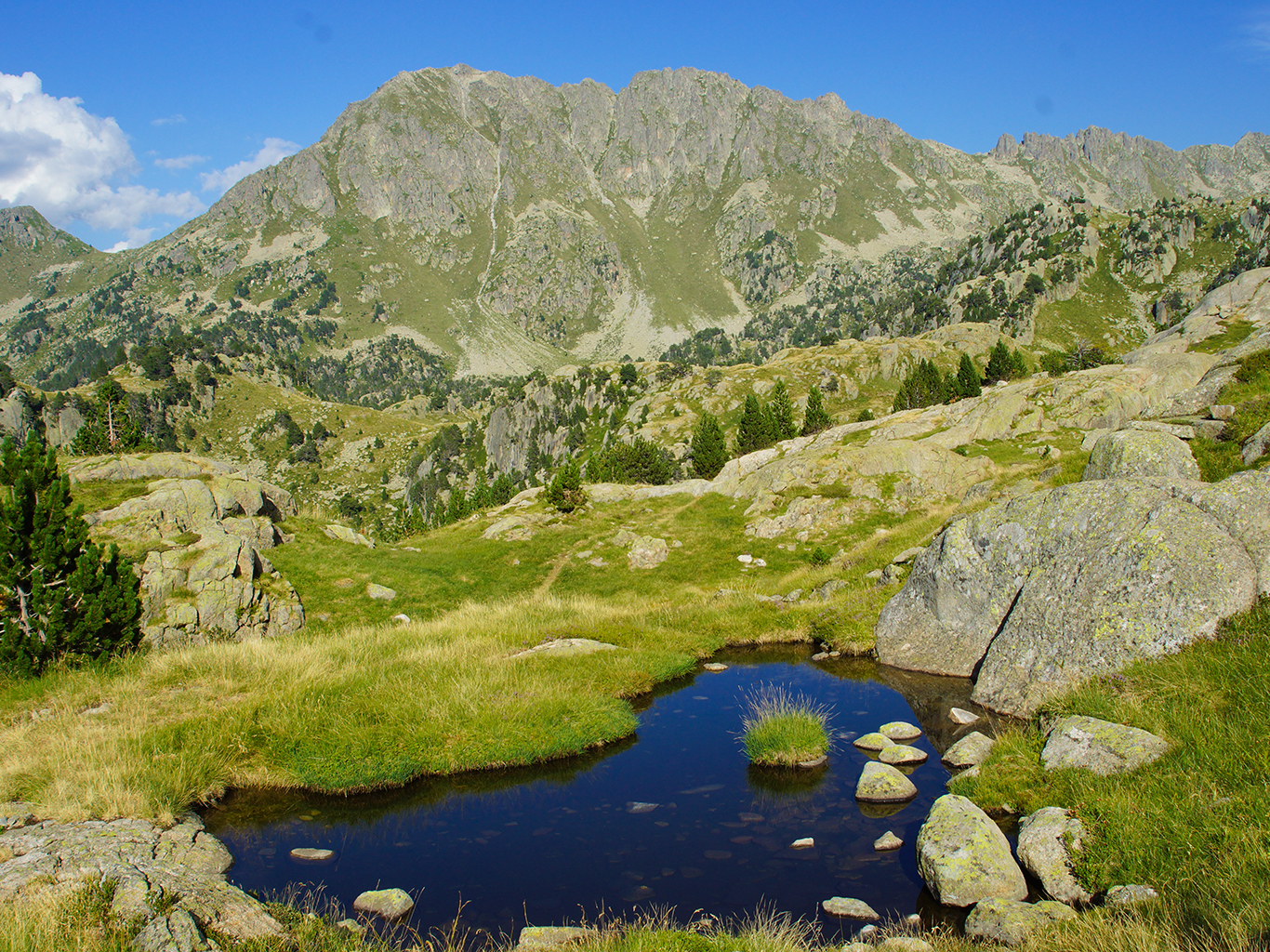 NP Aigüestortes je jediný národní park v Katalánsku