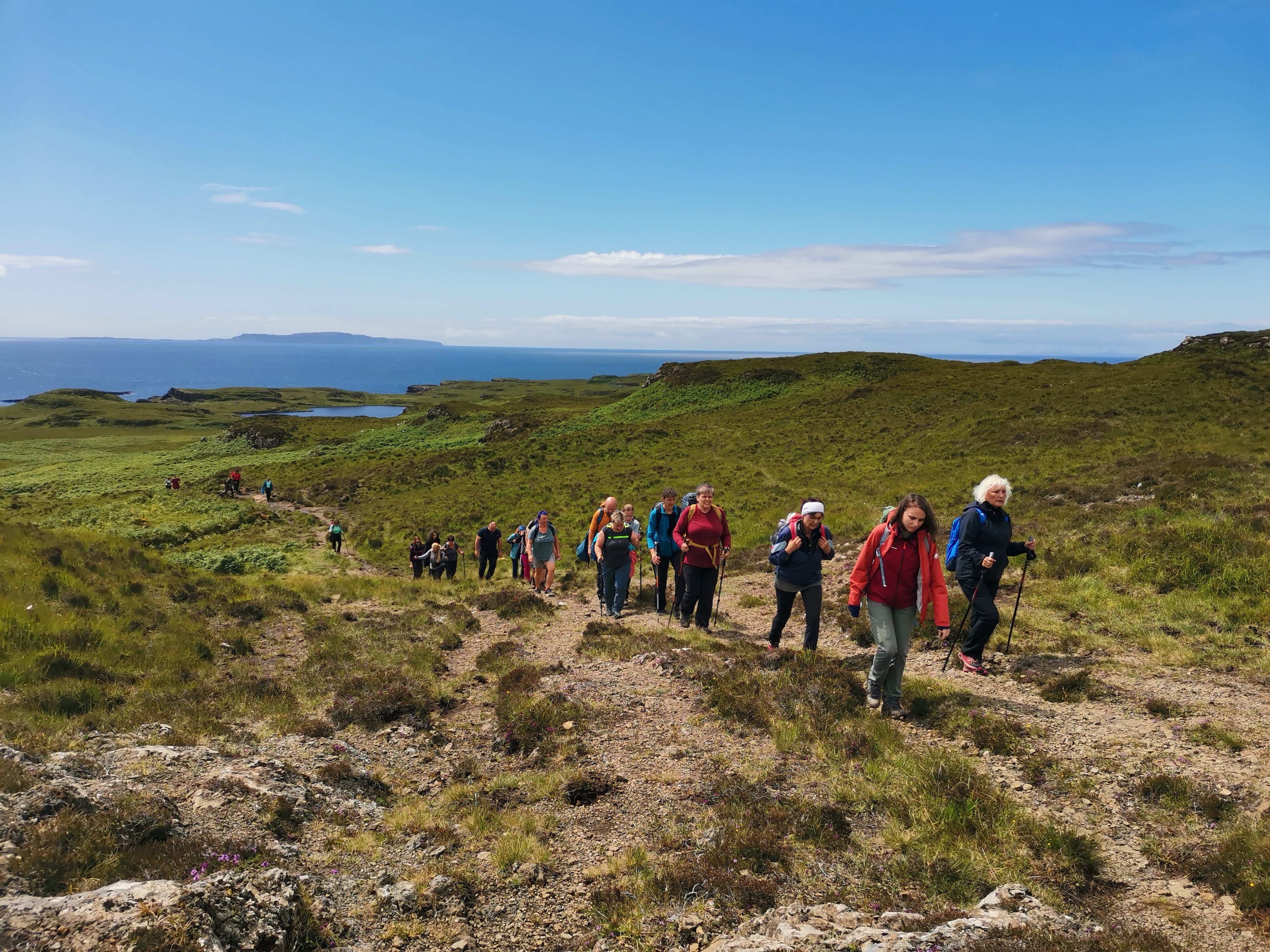 Túra k zálivu Loch Brittle na ostrově Skye