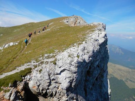 Túru na vrchol Kom Vasojevički doprovází krásné výhledy