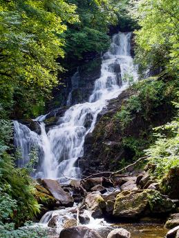 Vodopád Torc v národním parku Killarney