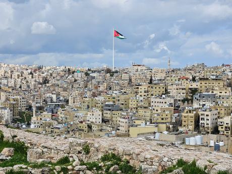 Ammán je hlavním městem Jordánska