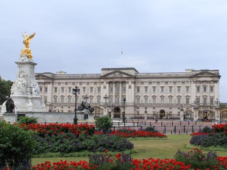 Buckinghamský palác je oficiální londýnské sídlo britského panovníka