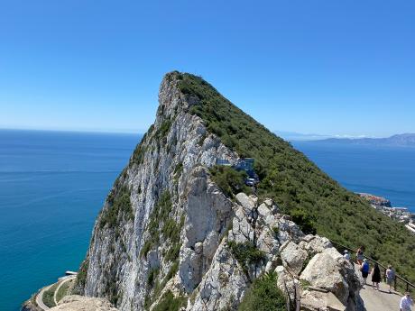 Nejvyšší vrchol na Gibraltaru se nazývá Signal Peak