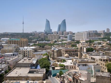 Ázerbájdžánské Baku se pyšní směsicí tradiční a moderní architektury