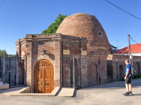 Kupolové lázně neboli Gumbezli jsou historickou památkou v Qubě