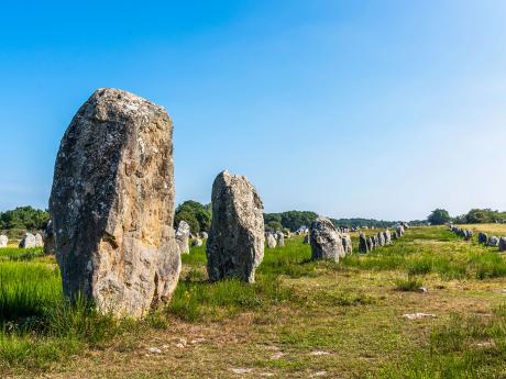Menhirové řady v Carnacu