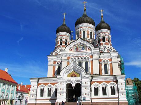 Pravoslavná katedrála Alexandra Něvského v Tallinu