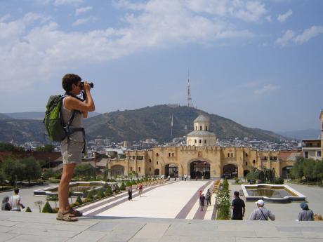 Pohled na Tbilisi