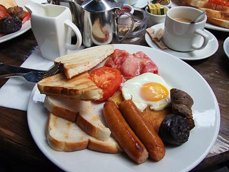 Typická irská snídaně