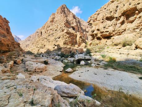 Vádí Šáb je právem označované jako jedno z nejkrásnějších v Ománu
