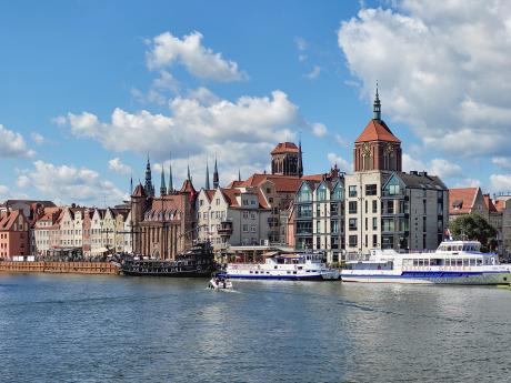 Gdaňský přístav byl po staletí zdrojem bohatství hanzovního města