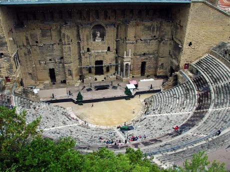 V Orange se nachází nejlépe zachované antické divadlo v Evropě