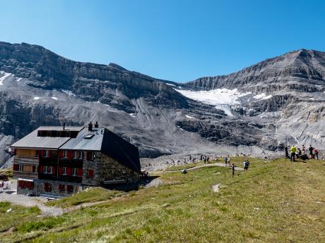 Chata Lämmerenhütte v oblasti Bernských Alp