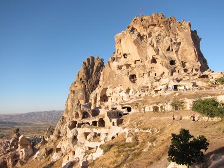 Skalní hrad Uçhisar